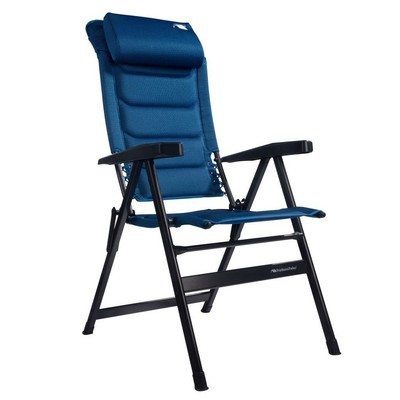 Kempingová stolička HighQ Comfort - modrá