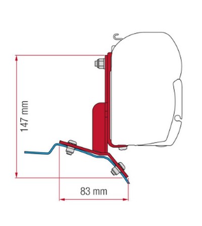 Adaptér Kit Ford Custom.