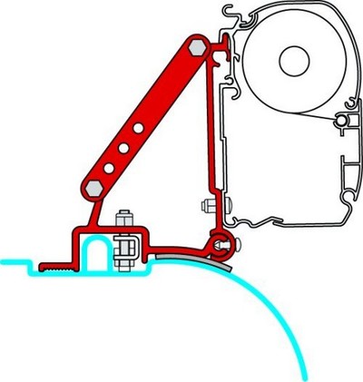 Adaptér Kit Fiat Ducato (High Roof)
