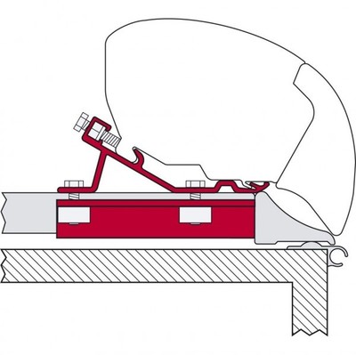 Adaptér Kit Caravan Fixing Bar