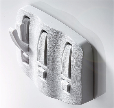 Nástenný háčik s 3 háčikmi Froli