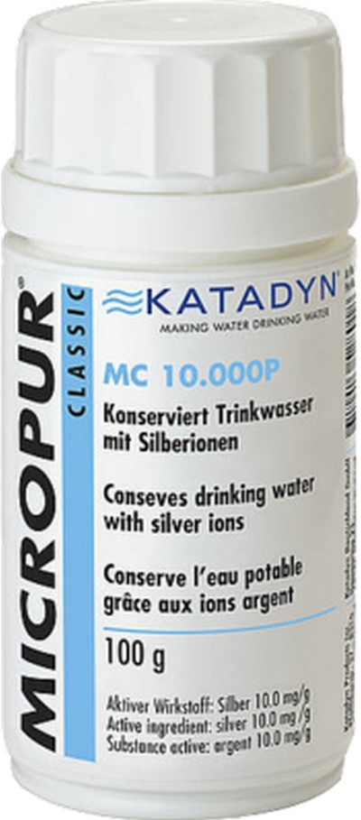 Konzervant pitnej vody Micropur Classic prášok