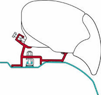 Adaptér Kit Fiat Ducato High Roof Super Long