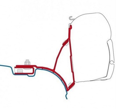 Adaptér Kit VW T Transporter Multivan