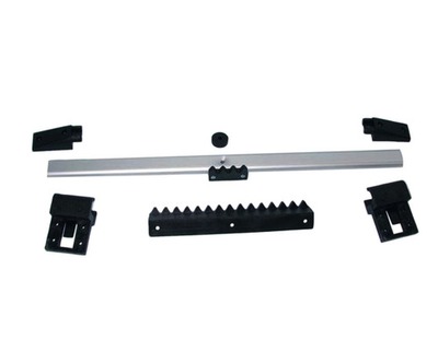 Uchytenie stola Stilo strieborné, 950 mm