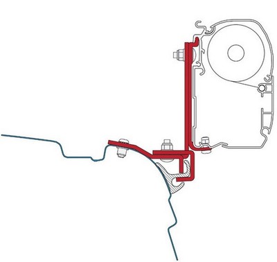 Adaptér Kit Brandrup VW T5